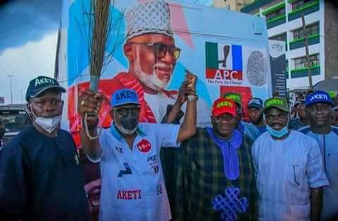 AKETI2 Ondo 2020: SDP guber candidate, Fasua, withdraws, backs Akeredolu, as Reps member okays gov’s reelection