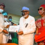 Akeredolu, INEC, certificate of return