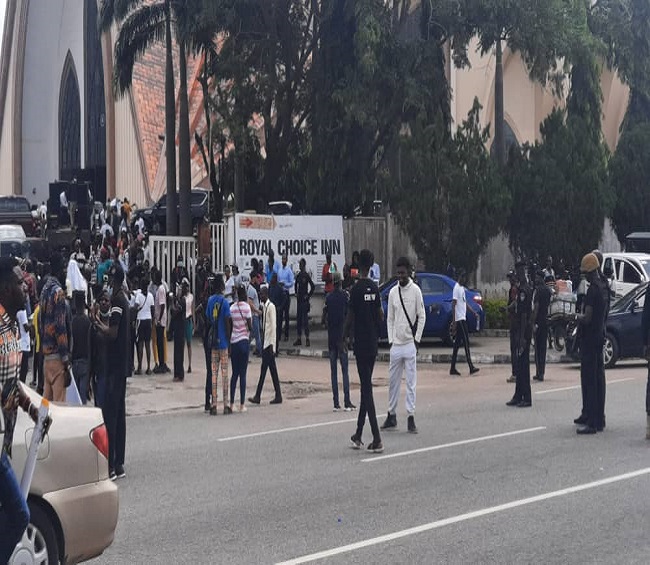 Abuja protesters