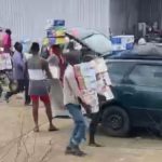 Senators' properties, Protesters burgle COVID-19