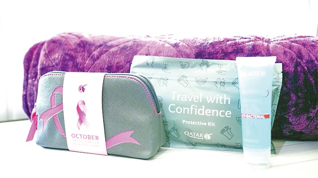breast cancer, qatar airways