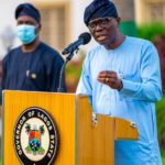 Street sweepers LAWMA Sawo-Olu ., Show gratitude to God, Sanwo-Olu reaffirms Rail Line, deposit OOU Lecturer’s passport, Lagos shifts resumption of workers, Develop waterways to ease transportation hardship, Building collapse: Lagos