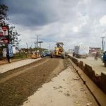 Work on-going on one of the bad roads in Sango-Ota axis of Ogun State