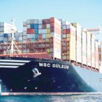 vessel Lekki port,stacking of containers