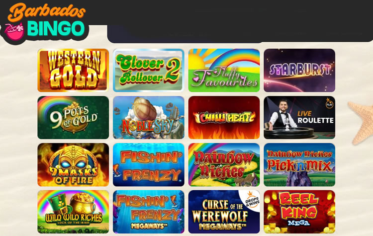 Free Bingo  Play Online Bingo Games - Barbados Bingo