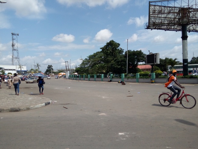#EndSARS protest, infiltration by hoodlums