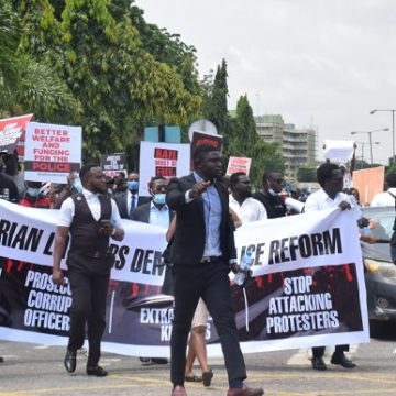 Lawyers join #EndSARS protest