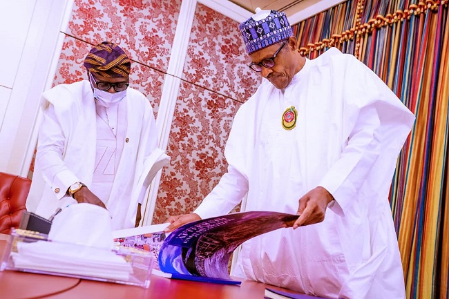 Buhari receives pictorial reports
