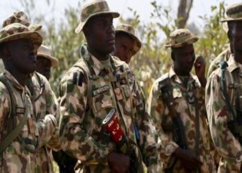 Nigerian Army confirms attack , Military kills four bandits, Boko Haram/ISWAP terrorists, Military begins two-day range, Insurgency: Troops eliminate terrorists’ top, Army pleads with Nigerians, Troops repel terrorists' incursion, Nigerian Army debunks news, Deploy soldiers to protect Northerners, Troops kill 5 Terrorists, Troops rescue 3 kidnapped, Military kills 220, Troops, Troops kill 38 Armed Bandits, Troops kill 12 bandits, Troops handover 7 suspects, Troops kill 82 bandits, Troops destroy Armed Bandits'