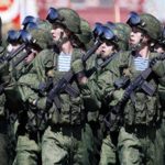 Russian babe, servicemen