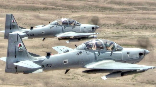 bandits, Super Tucano fighter jets