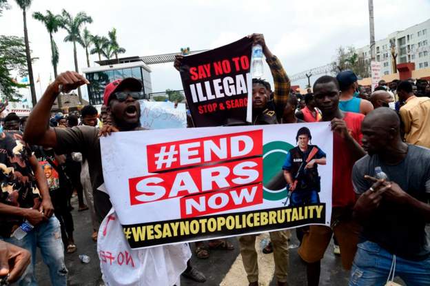 #EndSARS protests in Nigeria
