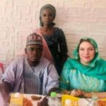 Kano youth with American mother, Kano youth with American wife