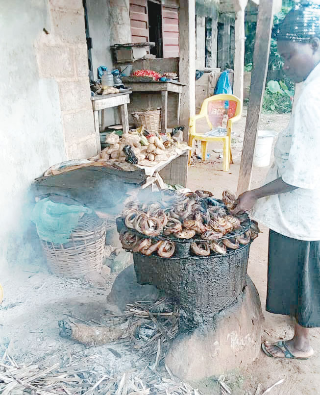 Fish smoking