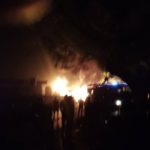 Fire guts petrol station