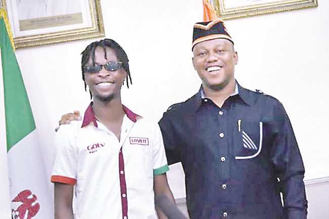 Laycon explores Nigeria