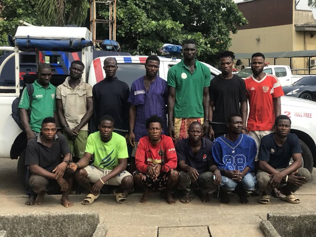 Lagos traffic robbers