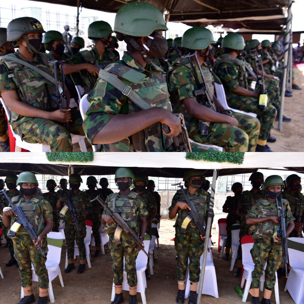 SOL Army deploys 300 female combat soldiers to man Abuja-Kaduna highway