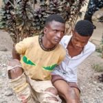 Police parade two criminals