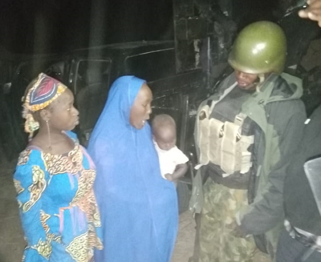 Troops rescue 7 kidnapped