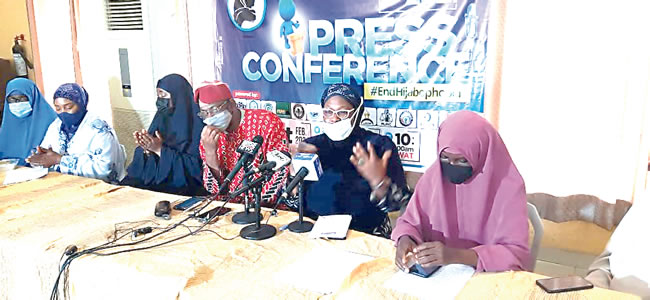 hijab-wearing, Women coalition seeks 37