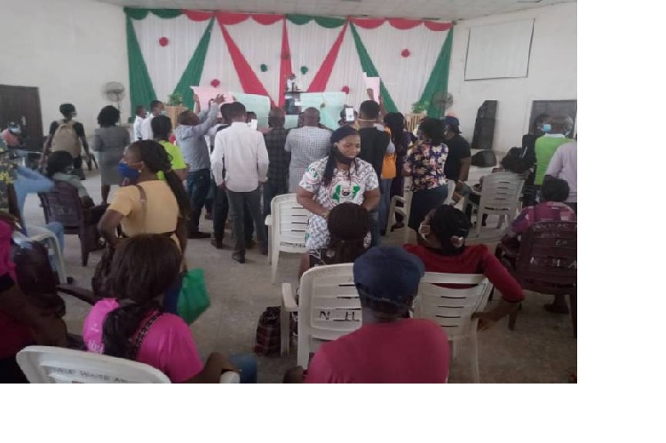 Nurses protest over half salary