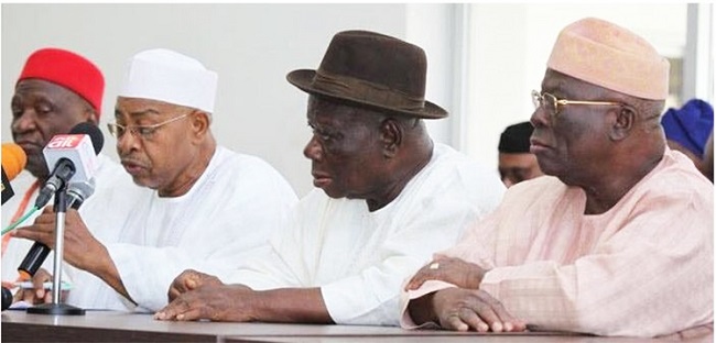 Middle Belt leaders fault
