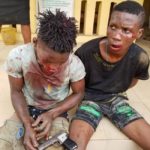 Police rescue two suspected robbers, Police rescue 2 suspected
