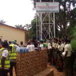 COVID-19 intervention group donates
