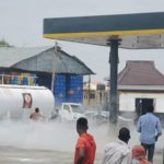Gas explosion injures many