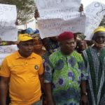 Oyo PDP members protest