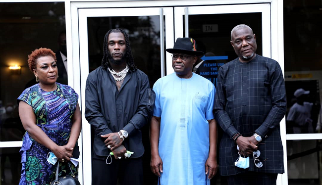 Wike and Burnaboy, Wike, Burnaboy
