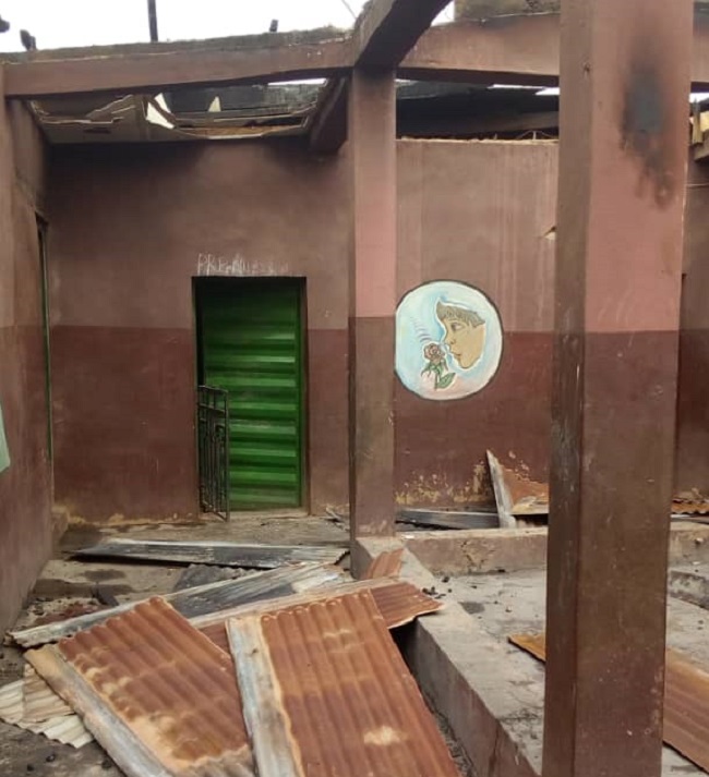 Fire guts school in Kwara