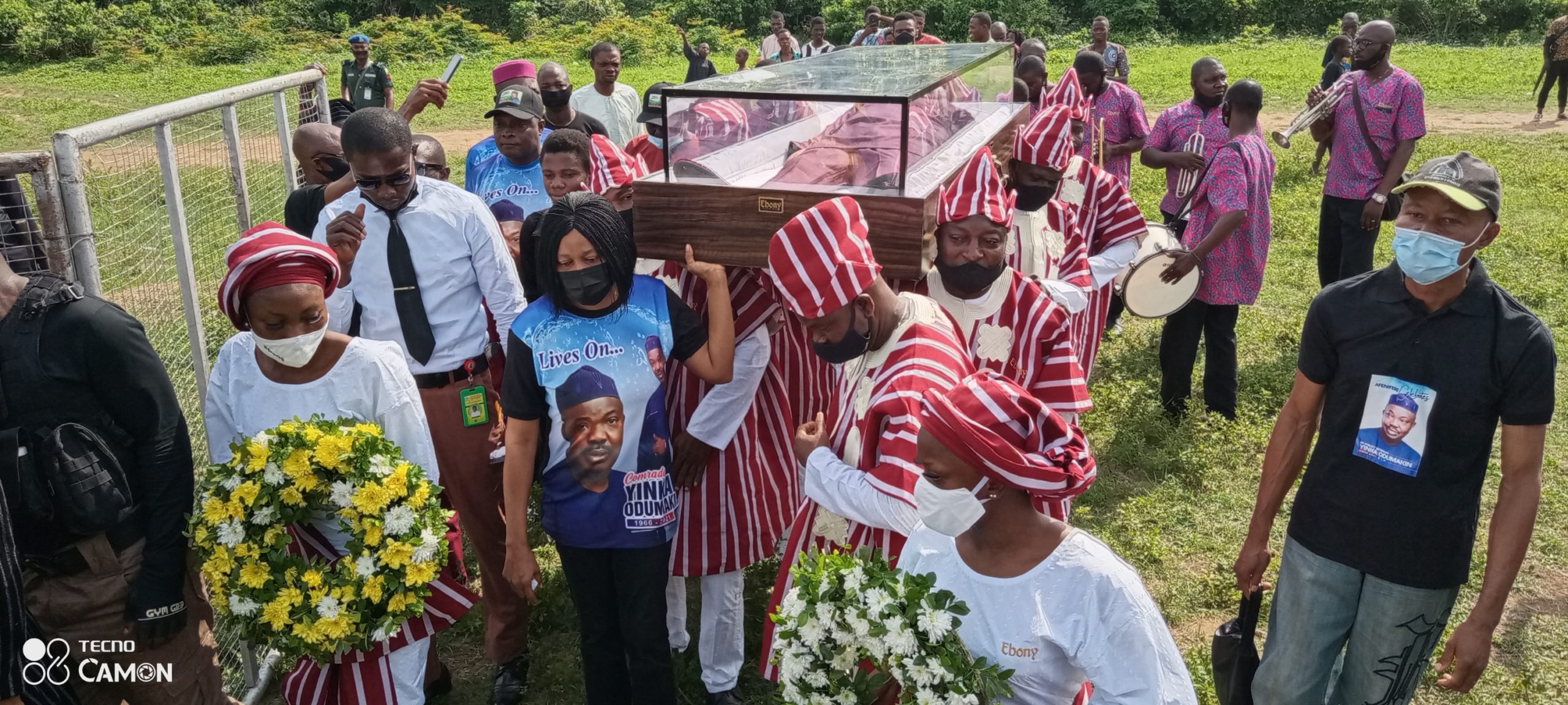 Dignitaries arrive at late Odumakin