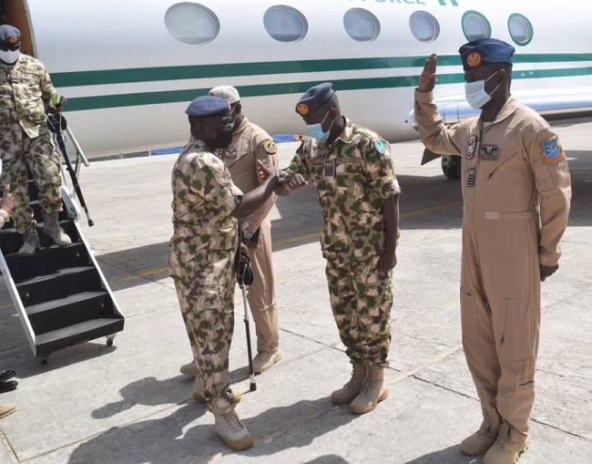 Chief of Air-Force arrives Maiduguri