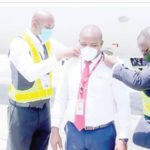Dana Air decorates new Captains Pilots, cabin crew