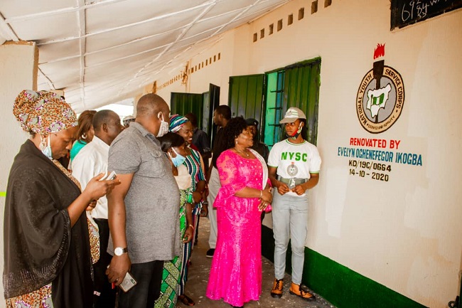 Corps member renovates institute