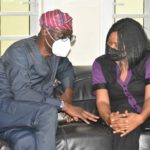 Sanwo-Olu pays condolence visit to Odumakin's wife