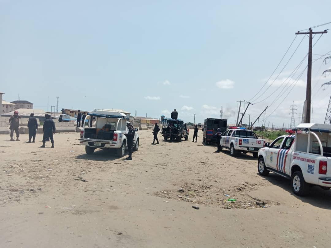 Fighting in Iyana Iba/Alaba Rago among