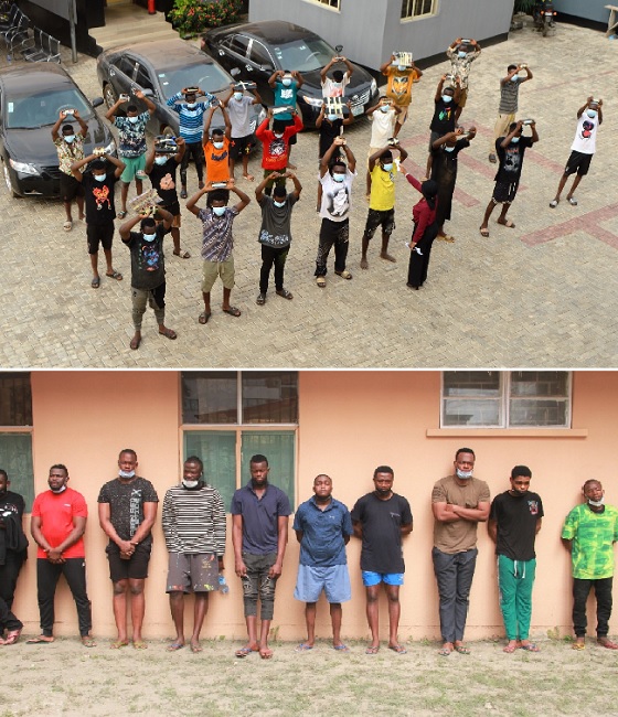 EFCC nabs 34 in Ibadan