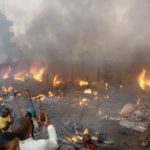 fire, How shops were burnt