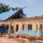 Houses destroyed by windstorm in Anambra
