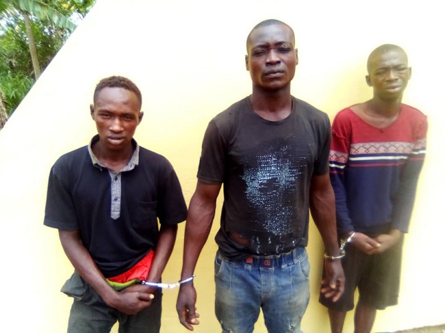 Police arrest three kidnappers