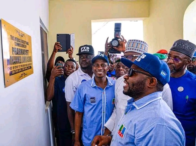 commissioner donates health centre