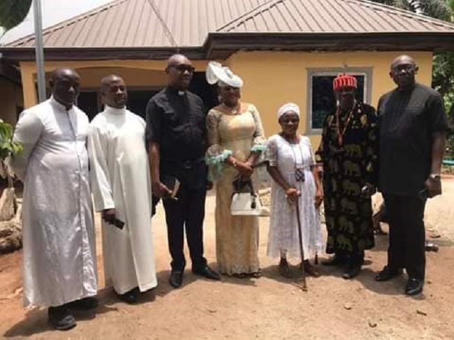 Anglican cleric builds house for indigent widow in Imo.