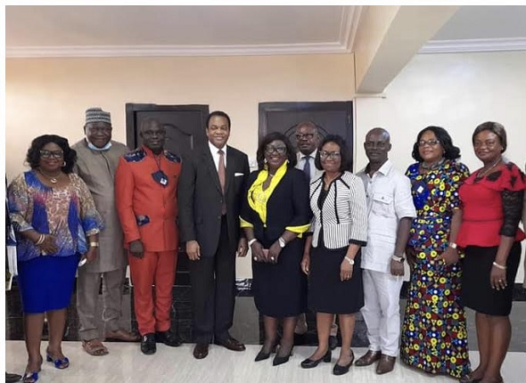 Donald Duke visits Prof Florence