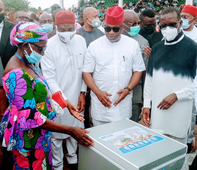 Elumelu empowers 350 constituents