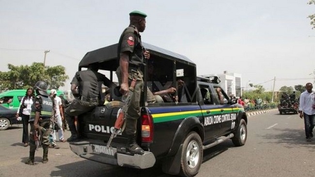 Police neutralise suspected bandits, police carry out security surveillance, Police beef up security, Police arraign killers of Osun APC chieftain, kidnappers abduct police officers, Police kill two gunmen , Ekiti State, Police botch ASUU, Police arrest 22 cultists within 48 hours in Ogun, No bandits invasion in Kubwa , Anambra Police arrest six suspects, recover one sub-machine gun, ammunition, Anambra Police arrest six suspects, Police to curb activities of scavengers, demanding customs papers, FCT police nab 4 for alleged murder, Police arrest three suspected cultists, recover weapons in Anambra, Suspected serial mobile phone thief arrested in Bayelsa, Kano Police arrest 140 kidnappers, Police on trail of 70-yr-old, Domestic worker allegedly conspires with neighbour to rob Japanese boss of N2.7m, FCT area councils polls, Police deploy tactical team, Police investigating Alibert Furniture over December fire outbreak in Kano showroom, selling arms to cult members, Police rescue 48 kano-bound, Police command deploy massively, Police arrest bandits who killed 18 worshipers in Niger mosque, four weeks after returning from prison, 3 night guards arraign, Police kill notorious bandit, alleged murder in Osun, fortified security around UNIABUJA, Police commence street monitoring, Police arrest personnel who allegedly collected N60,000 from traveller through POS, Police nab four suspects, Police confirms bandits' attack, Police arrest two brothers, Edo police rescue five , Two killers of Police Inspector, track down perpetrators, Police arrest 12 suspected cultists, Police arrest three persons, police