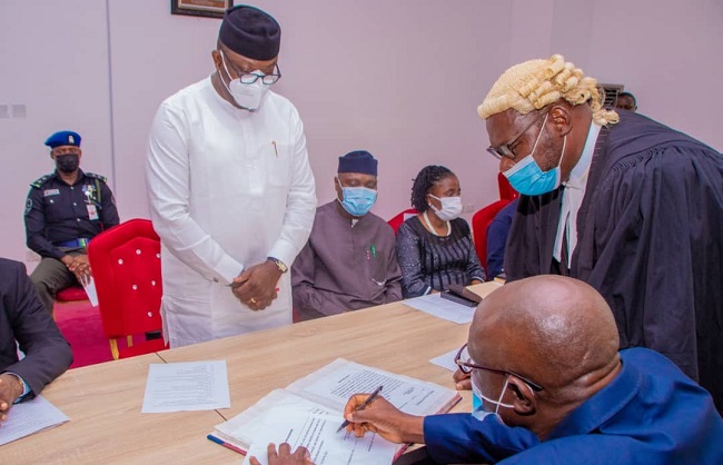 Fayemi swears in acting Judge