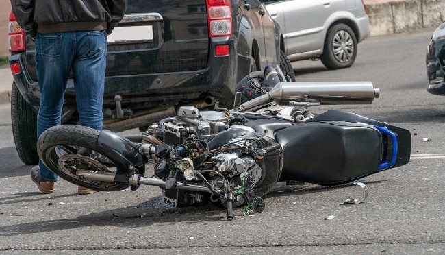 Motorcyclist killed, accident